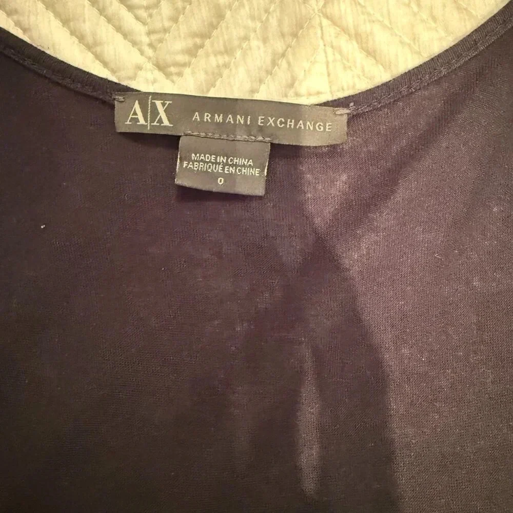 Black and White Sleeveless Maxi Dress, Armani Exchange, US 0 - Picture 7 of 7